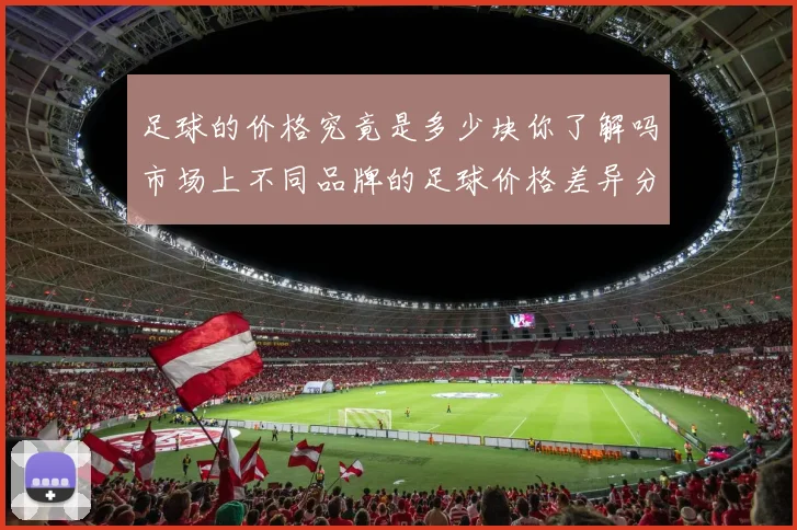 足球的价格究竟是多少块你了解吗市场上不同品牌的足球价格差异分析